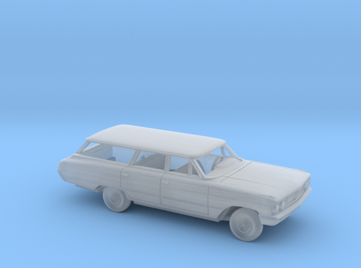 1/87 1964 Ford Galaxie Station Wagon Kit 3d printed