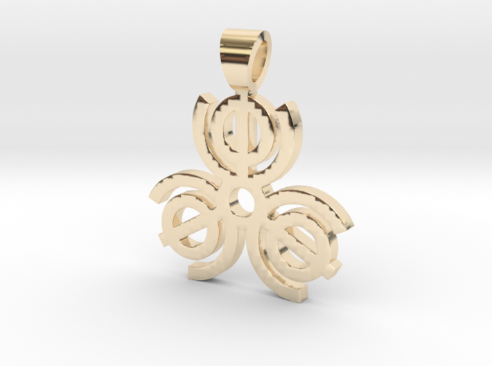 All in one [pendant] 3d printed