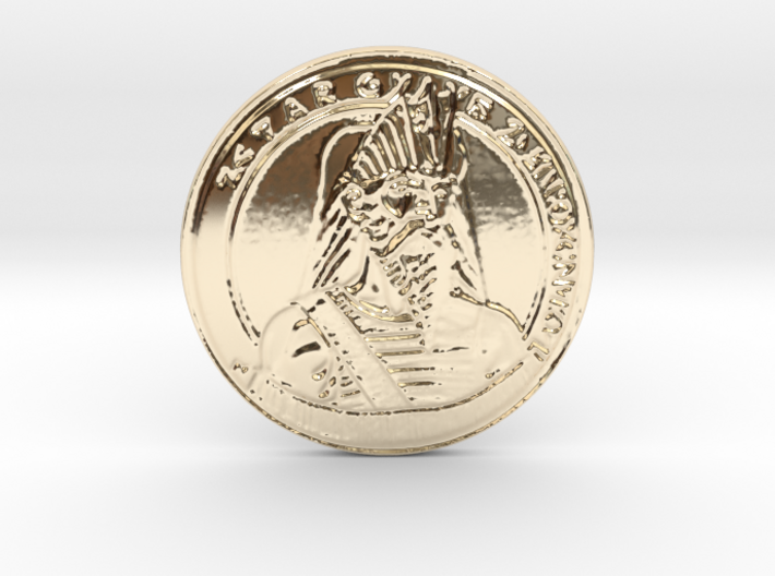Lord Zeus 2023 Barter &amp; Trade Coin III Small 3d printed