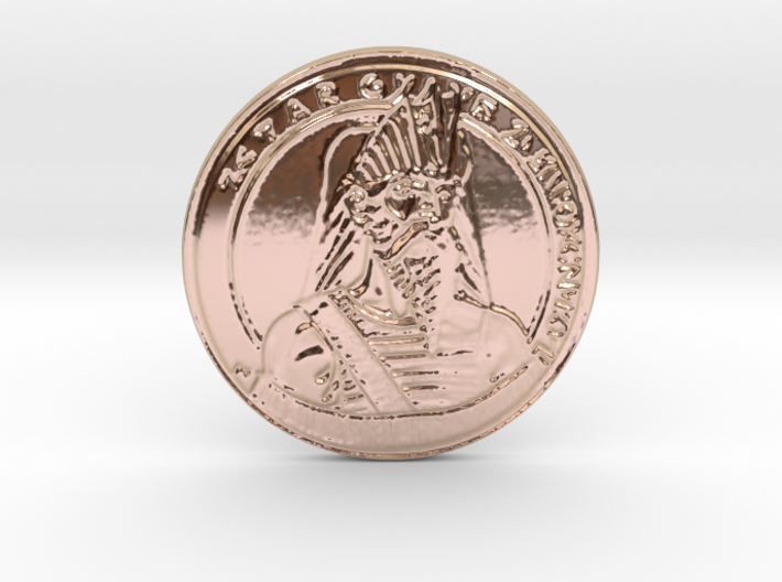 Lord Zeus 2023 Barter &amp; Trade Coin III Small 3d printed