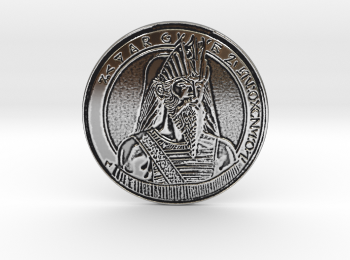 Lord Zeus 2023 Barter &amp; Trade Coin III Medium 3d printed