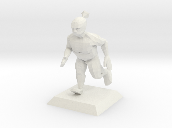 GREENIE character from Bruce videogame 3d printed 