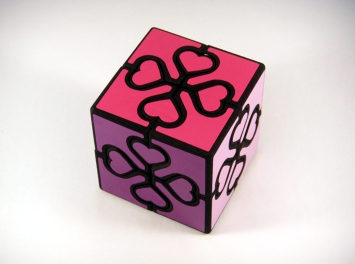 Valentine Cube Puzzle 3d printed View 2