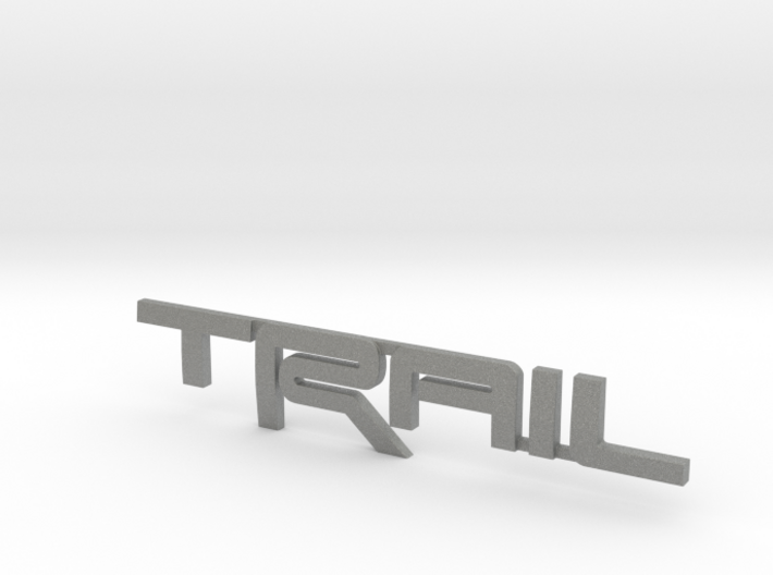 Trail Emblem - Single Print 3d printed