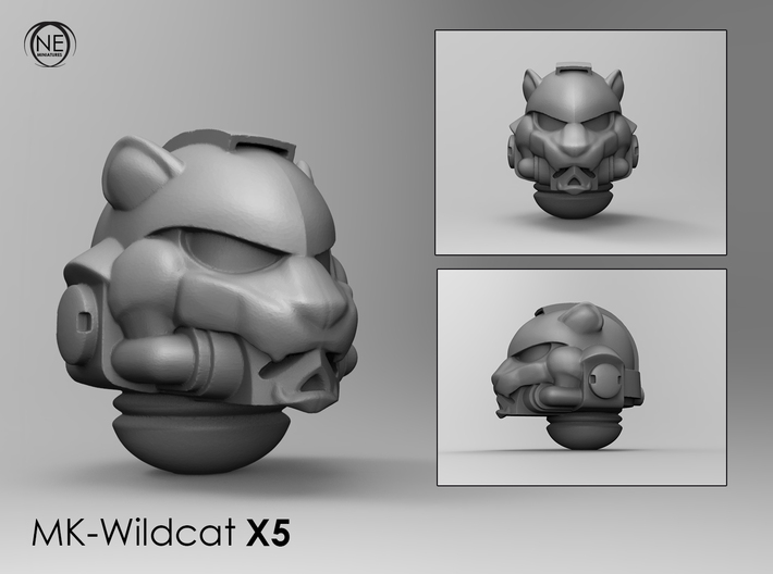 space helmet mk-wildcat x5 3d printed