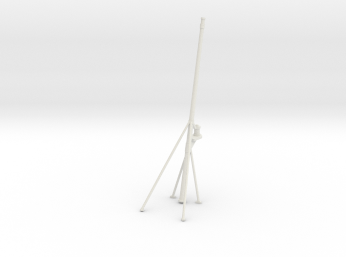 1/35 USS Sub Chaser Deck Bow Flag Staff 3d printed