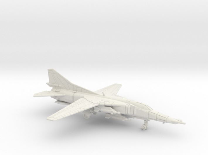 MiG-27K Flogger (Loaded, Wings Out) 3d printed 