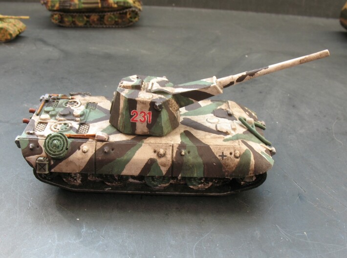 Flakpanzer E-100 105mm 1/144 3d printed