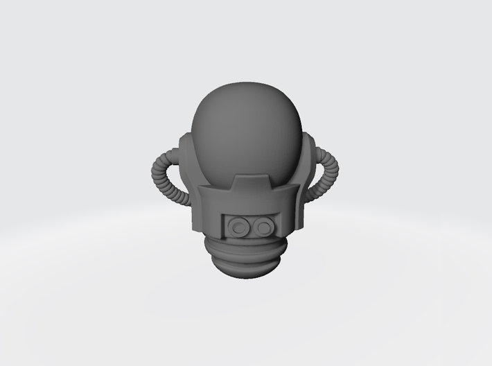 10x G:1 Space Marine Chaplain Skull Helmets 3d printed 