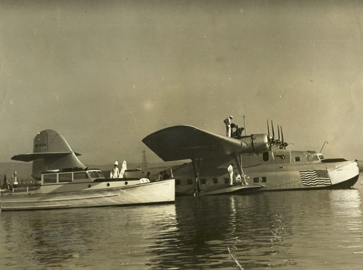 Martin M-130 Clipper Flying Boat  3d printed Martin M-130