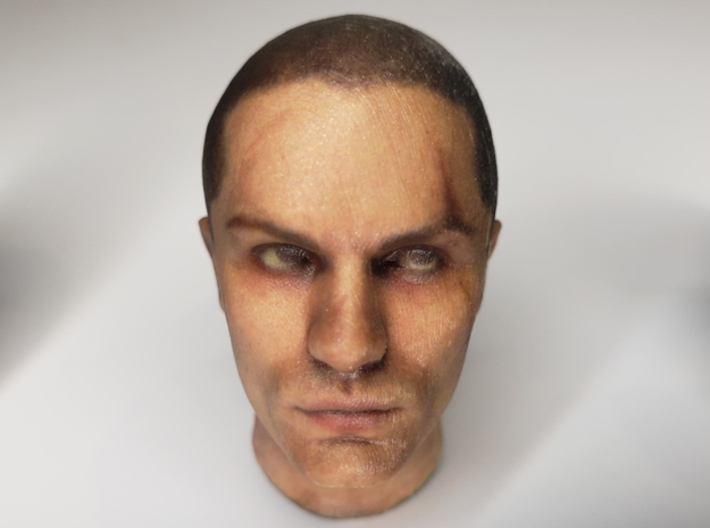 Starkiller headsculpt neutral expression 3d printed 