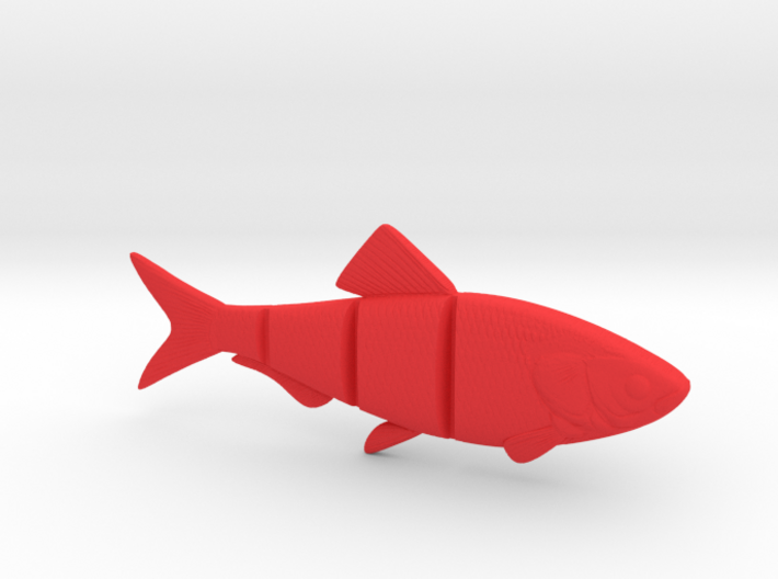 6&quot; BiteMe realistic swim bait (master for mold) 3d printed