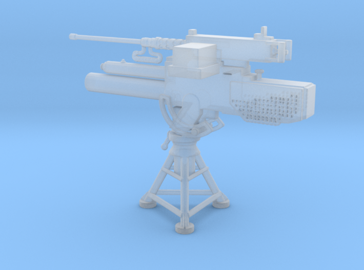 1/32 Scale Mk 2 81mm Mortar with 50 Cal 3d printed