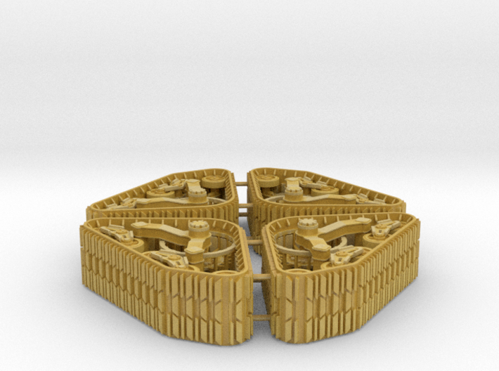 Track set for Wheeled Vehicles 3d printed