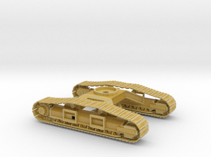 1/87th Forestry Undercarriage for Heavy Equipment 3d printed