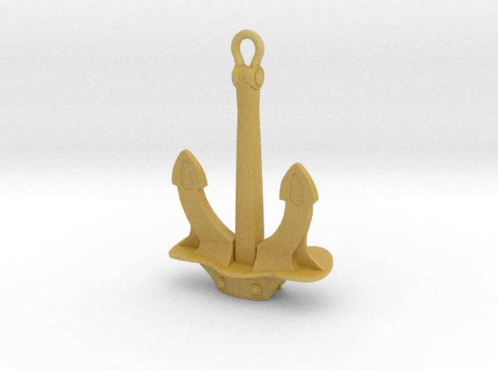 1/72 DKM Bow Anchor 12T 3d printed