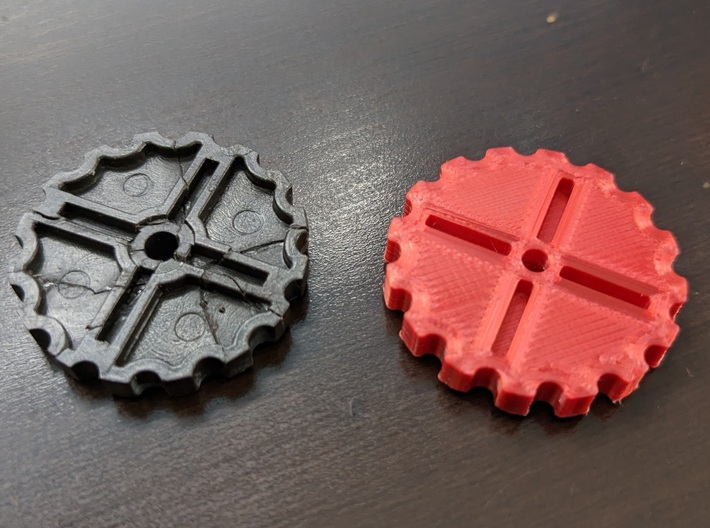 TF TR Fort Max Elbow Swivel Gear 3d printed 