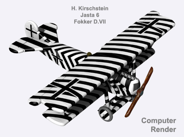 Hans Kirschstein Fokker D.VII (full color) 3d printed