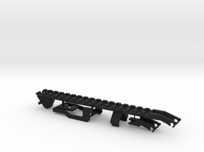 KWC mini uzi QD top rail(FS mount, for FNV handle) 3d printed