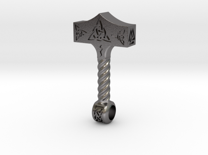 Thor Hammer Pendant 3d printed