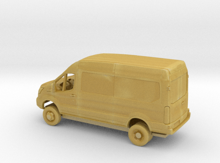 1/87 2018 Ford Transit Mid Roof Cargo Dually Kit 3d printed