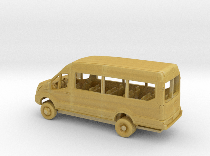 1/160 2018 Ford Transit Mid Roof Extended Van 3d printed