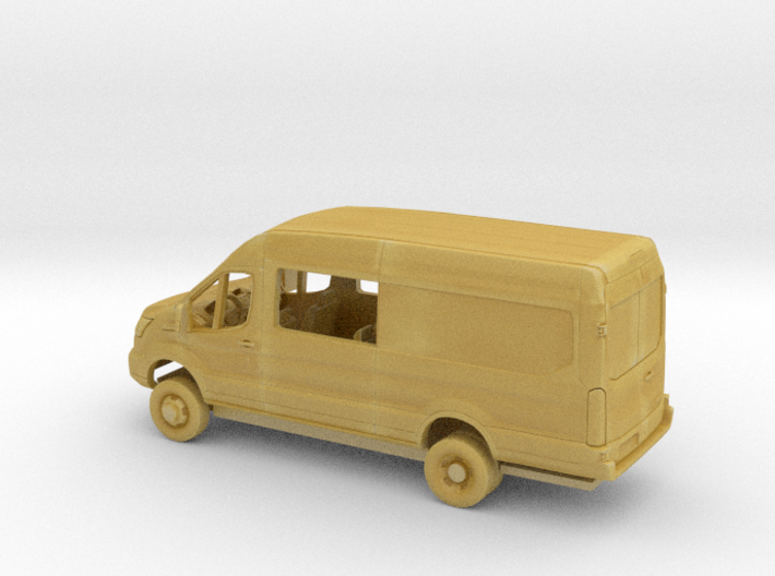 1/87 2018 Ford Transit Mid Roof Extended Service 3d printed 