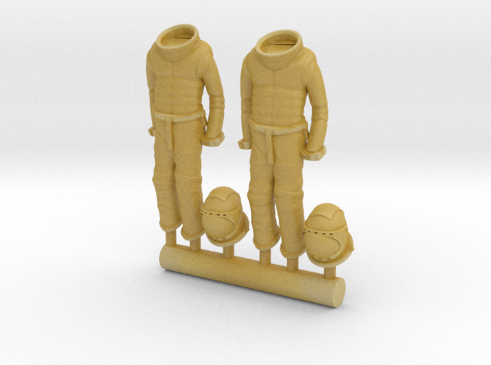 SPACE 2999 EAGLE MPC 1/72 ASTRONAUT SUITS HANGING 3d printed 
