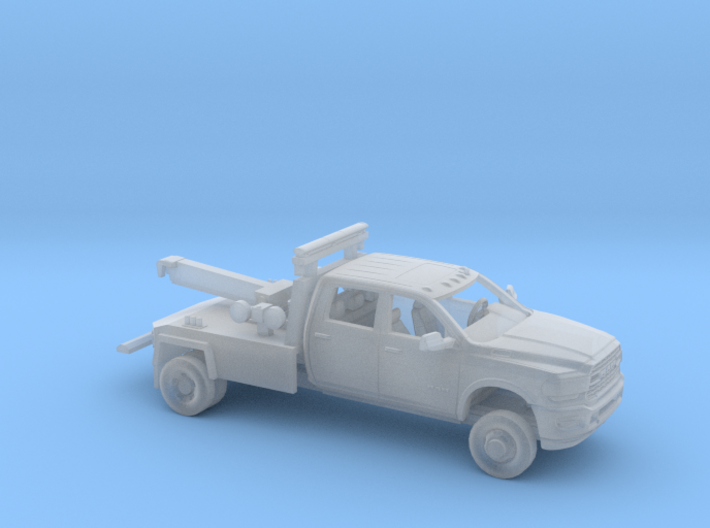 1/64 2020 Dodge Ram Crew Cab Wrecker Kit 3d printed