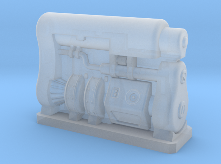 15mm Scale Fusion Generator Fallout 4 3d printed