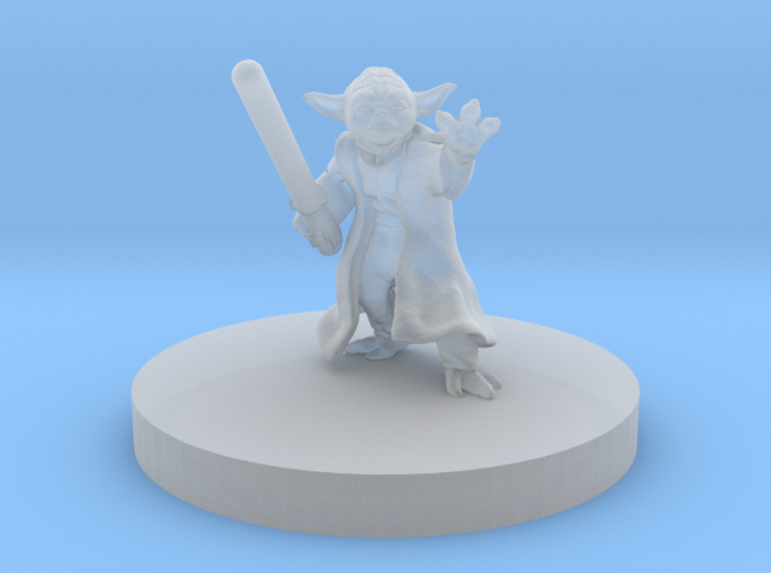 (IA) Yoda 3d printed