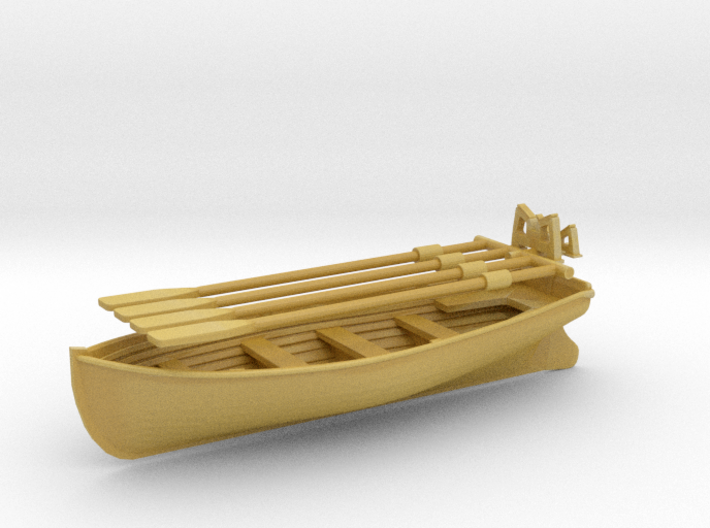 1/128 DKM 6m Long Boat 3d printed
