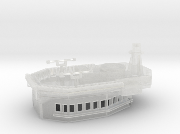 1/700 HMS Exeter Fore Deck 3 3d printed