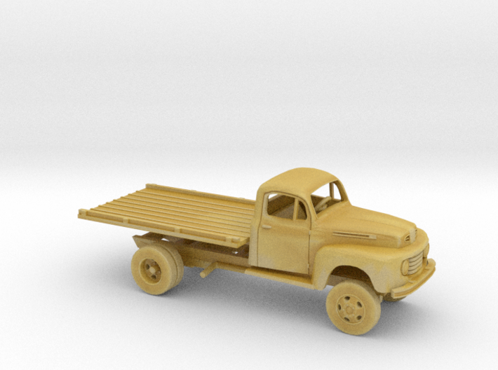 1/87 1948-50 Ford F-Series Flatbed Kit 3d printed