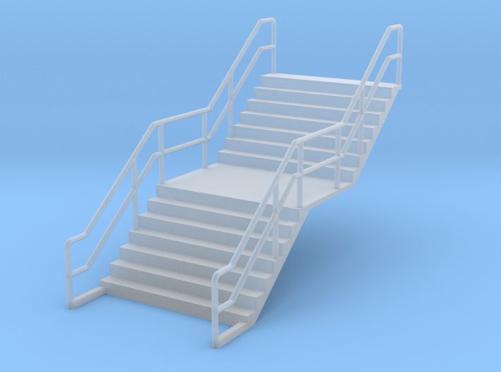 HO Stadium Staircase H31W31 3d printed
