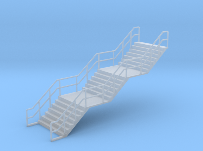 HO Stadium Staircase H46W31 3d printed