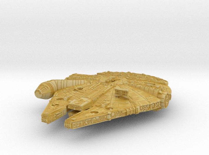 (MMch) Rey's Millennium Falcon 3d printed
