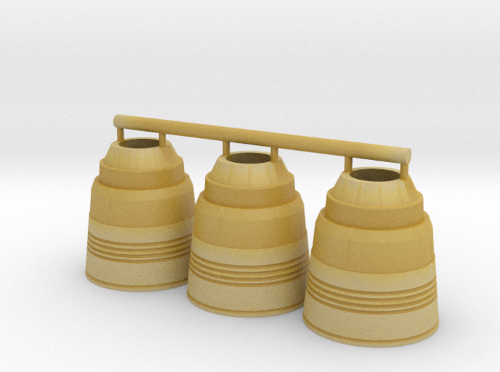 NOSTROMO 1/480 ENGINE BELLS SMALL 3d printed