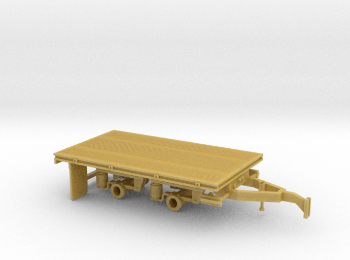 1/64th Tandem Axle Short 14 foot Flatbed 3d printed