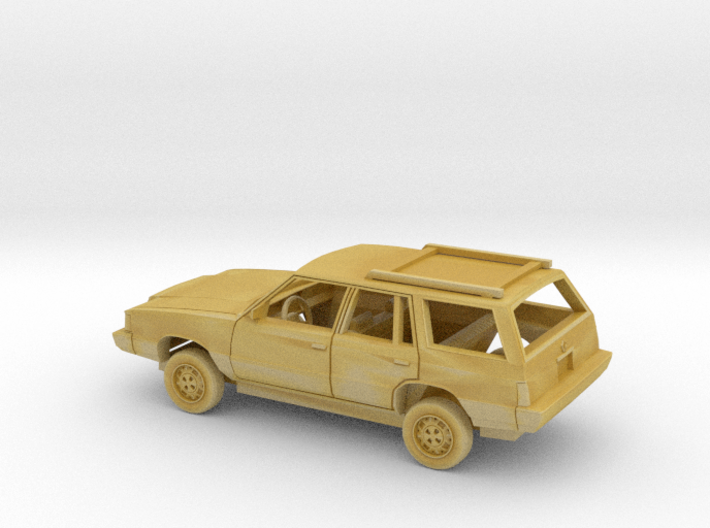 1/87 1981-84 Plymouth Reliant Wagon w.R.Rack Kit 3d printed 