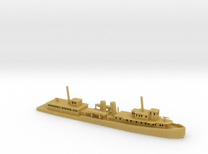 1/700 Scale USS Luzon River Gun Boat 3d printed