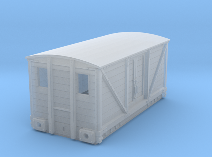 4WB006 Cambrian railways Road van 3d printed