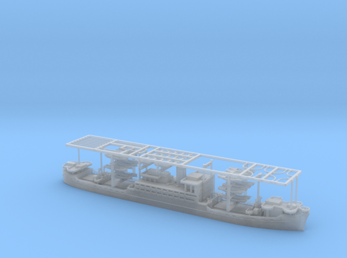 IJA Hyuga Maru Landing Craft Depot Ship 1/700 3d printed