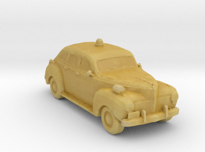 1941 Police Car 1:160 Scale 3d printed