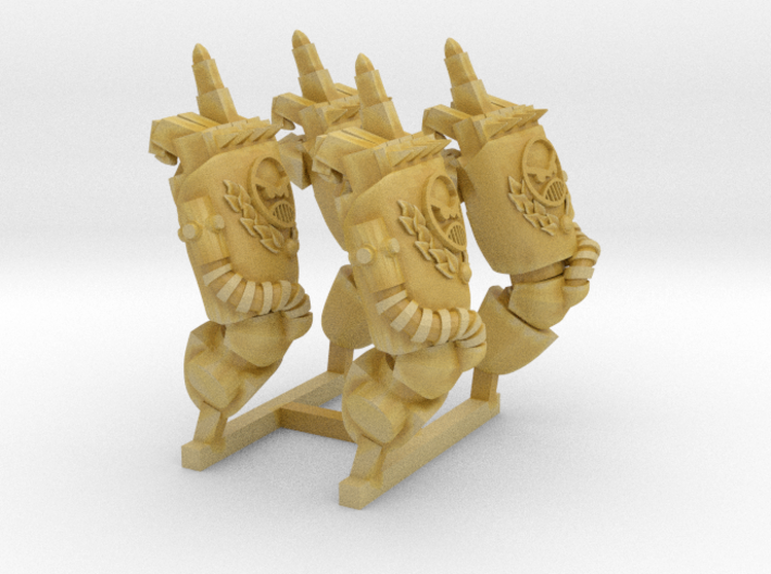 power fist fck off angry marine 3d printed