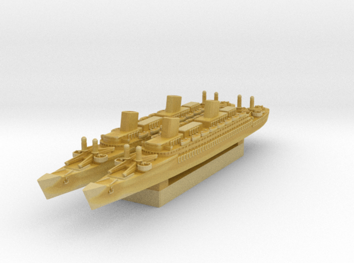 USS West Point (Axis &amp; Allies) 3d printed