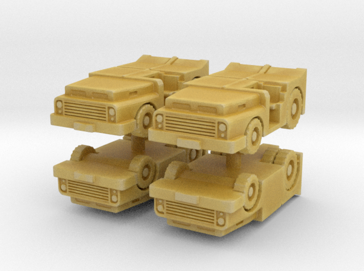 MD-3 Tow Tractor (x4) 1/200 3d printed