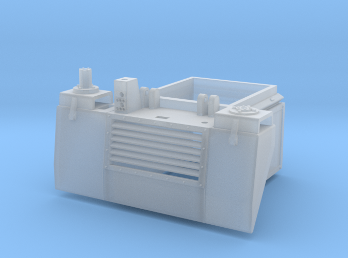 Riverine Command Boat Engine Compartment Access 3d printed