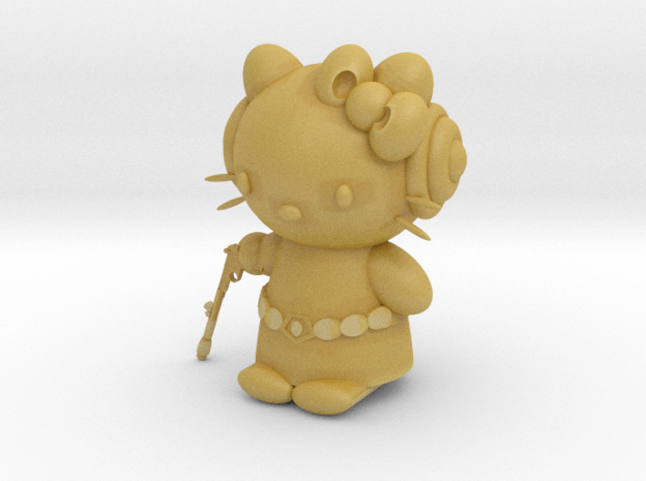 3&quot; Hello Princess Figure 3d printed