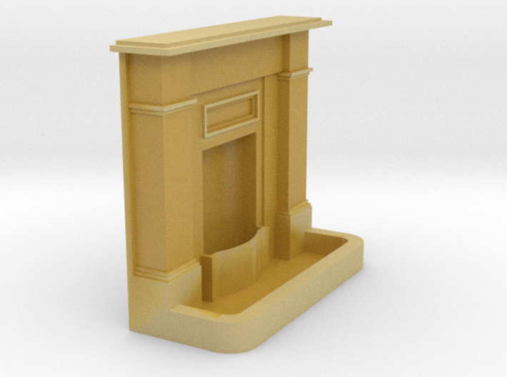 Fireplace 3d printed